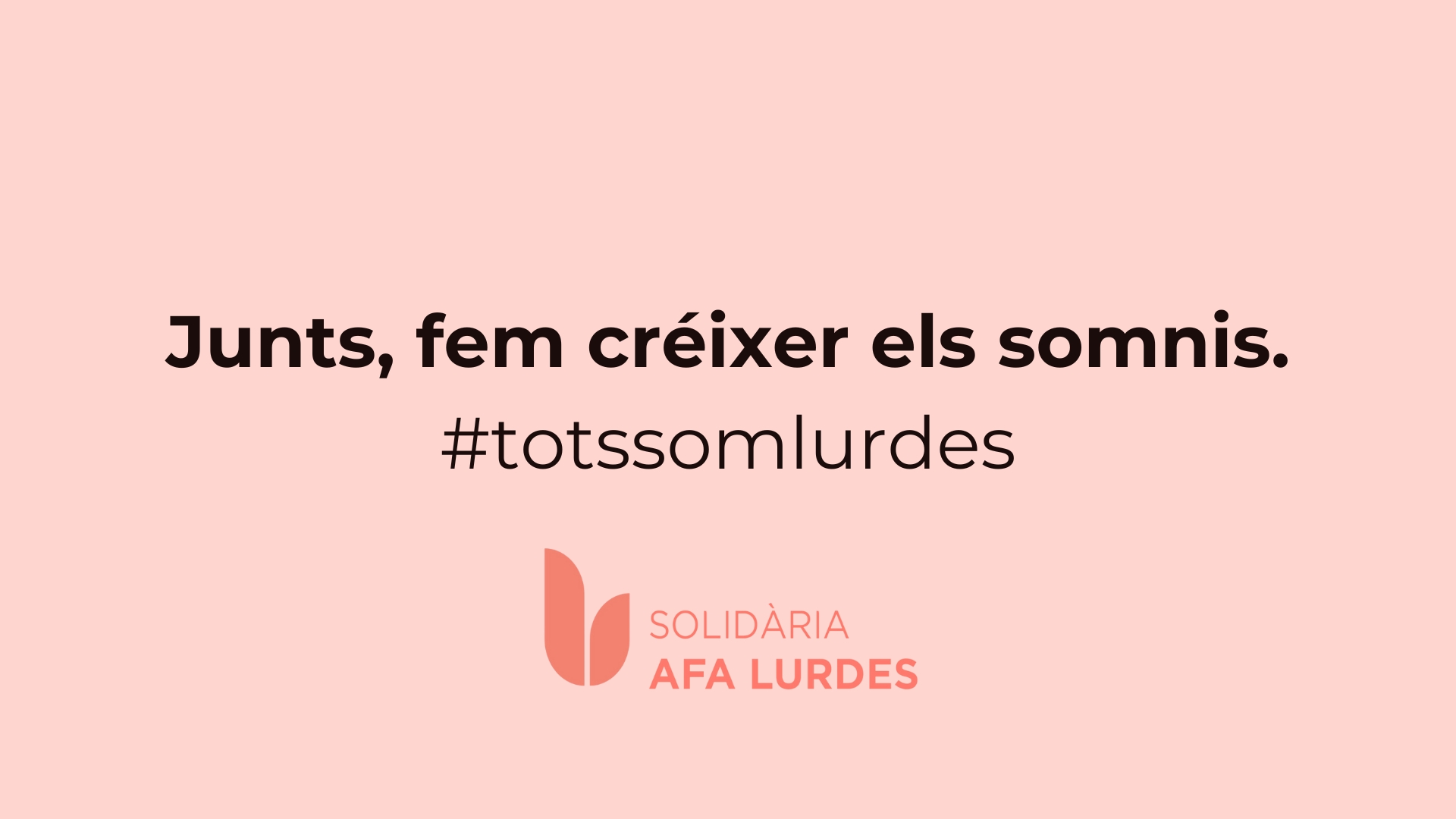 Projecte APADRINA LURDES 2024 logo